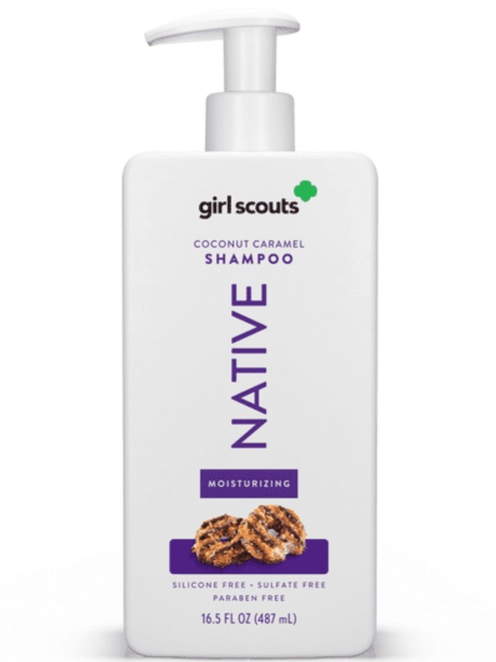Discontinued Native Caramel Coconut Girl Scout Shampoo
